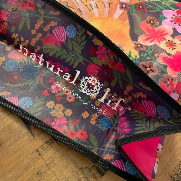 “Live Happy” Reusable Bags| set of 2 - Picture 9 of 10